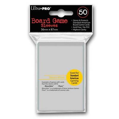 Ultra Pro - Board Game Sleeves - Standard USA 56x87mm (x50)