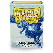 Dragon Shield - Standard Sleeves - Matte Clear Blue (x100) 