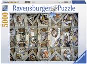 RAVENSBURGER - Puzzle - 5000p : Chapelle Sixtine