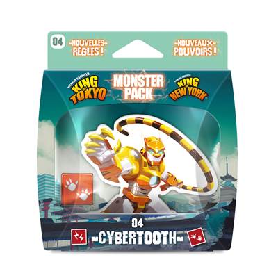 IELLO - King of Tokyo - Monster Pack : Cybertooth (FR) 