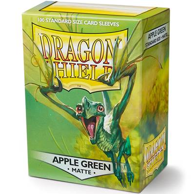 Dragon Shield - Standard Sleeves - Matte Apple Green (x100)