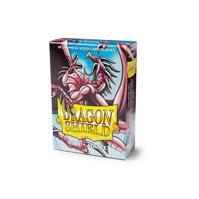 Dragon Shield - Japanese Sleeves - Pink (x60) #NEW