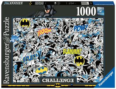 RAVENSBURGER - Puzzle -1000p : Batman (Challenge Puzzle)