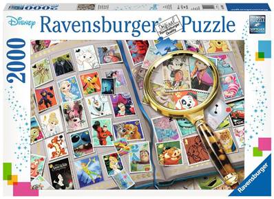 RAVENSBURGER - Puzzle - 2000p : Mes Timbres Disney Préférés