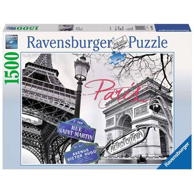 RAVENSBURGER - Puzzle -1500p : My Paris 