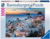 RAVENSBURGER - Puzzle -1000p : Santorin