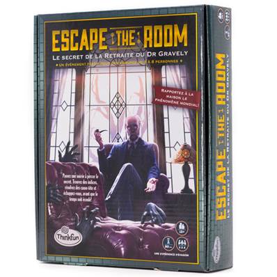 THINKFUN - Escape The Room : Le Secret de la Retraite du Dr Gravety