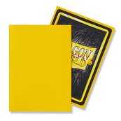 Dragon Shield - Standard Sleeves - Matte Yellow (x100)
