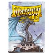 Dragon Shield - Standard Sleeves - Matte Silver (x100)