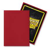 Dragon Shield - Standard Sleeves - Matte Red (x100)