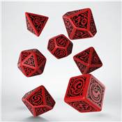 QWORKSHOP - Call of Cthulhu Dice Set -The Outer Gods Nyarlathotep(x7)