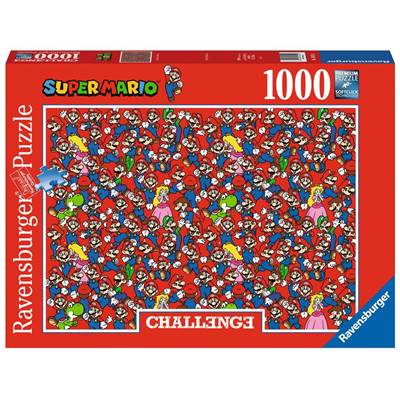 RAVENSBURGER - Puzzle -1000p : Mario (Challenge Puzzle)