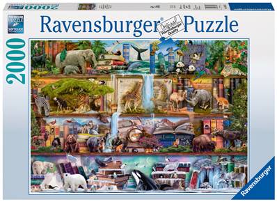 RAVENSBURGER - Puzzle - 2000p : Magnifique Monde Animal
