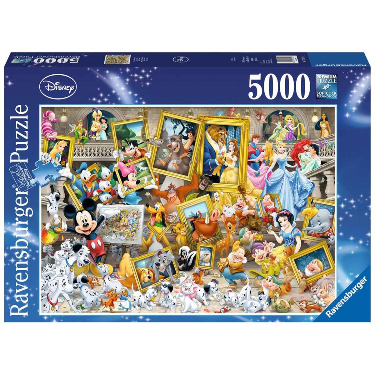 RAVENSBURGER - Puzzle - 5000p : Mickey l'Artiste / Disney
