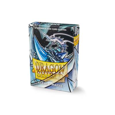 Dragon Shield - Japanese Sleeves - Clear (x60) #NEW