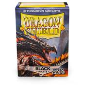 Dragon Shield - Standard Sleeves - Matte Non-Glare Black (x100) #NEW