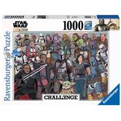 RAVENSBURGER - Puzzle -1000p : Baby Yoda / S.W. Mandalo. (Challenge)