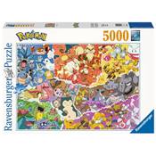 RAVENSBURGER - Puzzle - 5000p : Pokémon Allstars