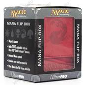 Ultra Pro - Magic - Mana Flip Box 'Mat Red'
