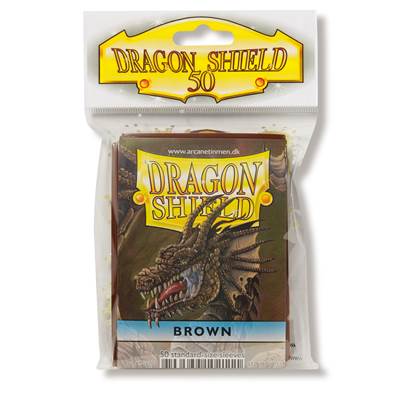 Dragon Shield - Standard Sleeves - Brown (x50)*