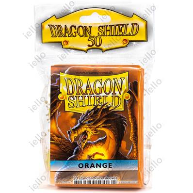 Dragon Shield - Standard Sleeves - Orange (x50)*