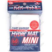KMC - Mini - HYPER MAT 'Clear' Sleeves (x60)