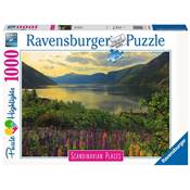 RAVENSBURGER - Puzzle -1000p : Fjord en Norvège (Highlight)