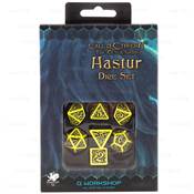QWORKSHOP - Call of Cthulhu Dice Set - The Outer Gods Hastur (x7) NEW