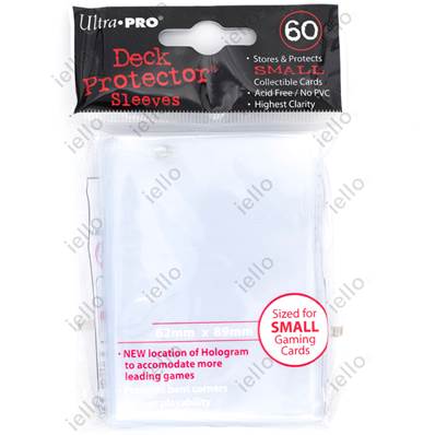 Ultra Pro - DP Small Size 'Transparent' (x60)
