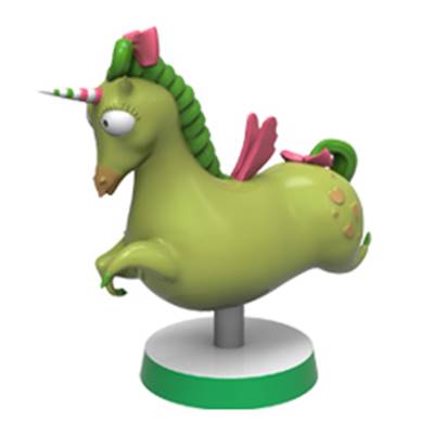 IELLO - Unicorn Fever - Figurine Collection Mélodie (Vert)