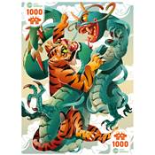 IELLO - Puzzle UNIVERSE - 1000p : The Tiger and the Dragon (#10) 