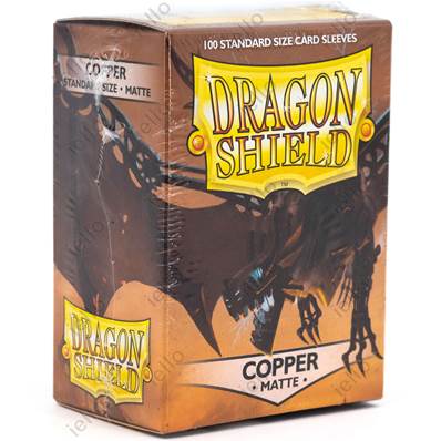 Dragon Shield - Standard Sleeves - Matte Copper (x100)