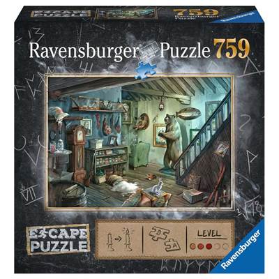 RAVENSBURGER - Escape Puzzle : La Cave de la Terreur
