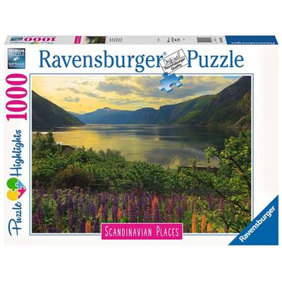 RAVENSBURGER - Puzzle -1000p : Fjord en Norvège (Highlight)