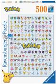 RAVENSBURGER - Puzzle - 500p : Pokédex 1er Génération / Pokémon