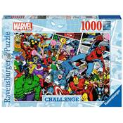RAVENSBURGER - Puzzle -1000p : Marvel (Puzzle Challenge)