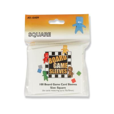 Board Game Sleeves - Square - 70x70mm (x100)