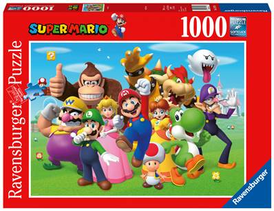 RAVENSBURGER - Puzzle -1000p : Super Mario