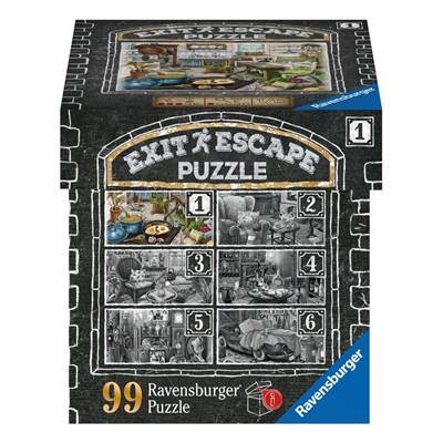 RAVENSBURGER - Escape Puzzle 99p : La Cuisine du Manoir